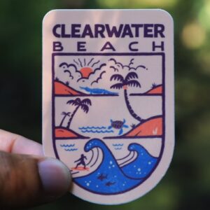 All Terrain Series Pink Clearwater Sticker