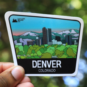 Denver Colorado Sticker