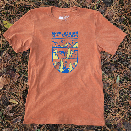 All Terrain Appalachia Mountains T Shirts