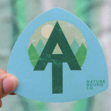 Appalachian Trail Blue Marker Sticker