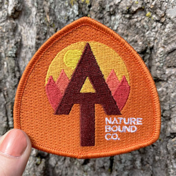 Appalachian Trail Symbol Sunset Orange